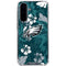 NFL Philadelphia Eagles Tropical Print Galaxy A36 5G Clear Case