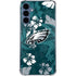 NFL Philadelphia Eagles Tropical Print Galaxy A55 5G Clear Case