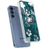 NFL Philadelphia Eagles Tropical Print Galaxy A55 5G Clear Case