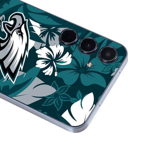 NFL Philadelphia Eagles Tropical Print Galaxy A55 5G Skin