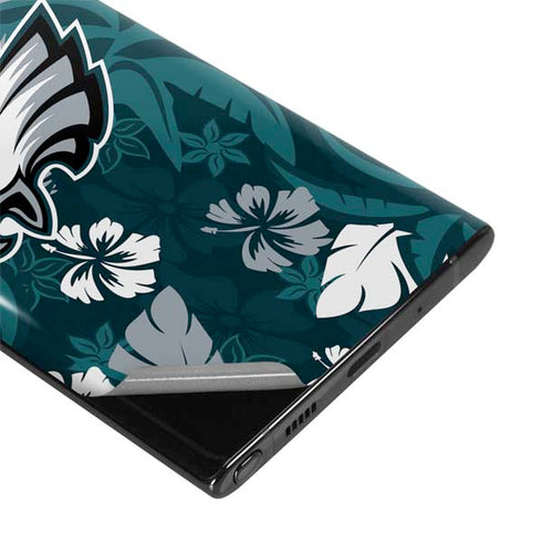 NFL Philadelphia Eagles Tropical Print Galaxy Note 10 Plus Skin
