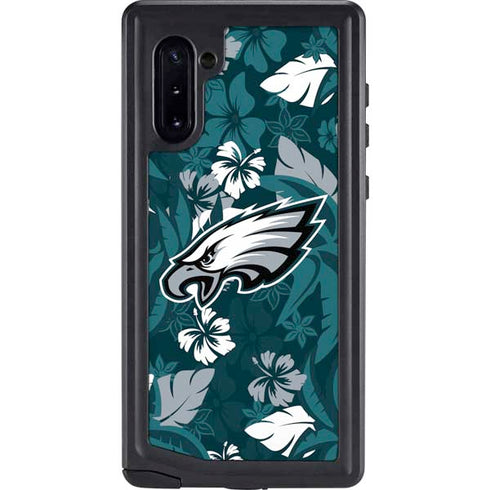 NFL Philadelphia Eagles Tropical Print Galaxy Cases