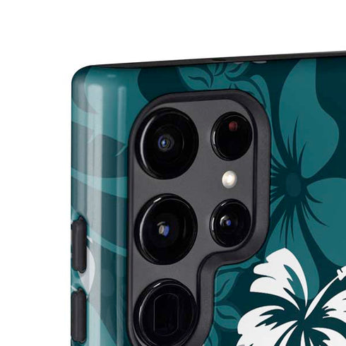 NFL Philadelphia Eagles Tropical Print Galaxy S25 Ultra Impact Case