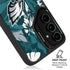 NFL Philadelphia Eagles Tropical Print Galaxy S24 Ultra Kickstand Case