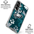 NFL Philadelphia Eagles Tropical Print Galaxy S26 Clear Case