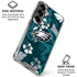 NFL Philadelphia Eagles Tropical Print Galaxy S26 Plus Clear Case