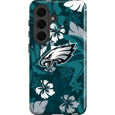 NFL Philadelphia Eagles Tropical Print Galaxy S26 Plus Impact Case