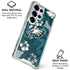 NFL Philadelphia Eagles Tropical Print Galaxy S26 Ultra Clear Case