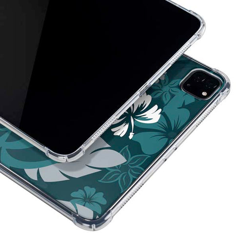 NFL Philadelphia Eagles Tropical Print iPad Pro 11in (2024) Clear Case