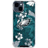 NFL Philadelphia Eagles Tropical Print iPhone 15 Clear Case