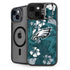 NFL Philadelphia Eagles Tropical Print iPhone 15 Kickstand Case