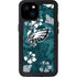 NFL Philadelphia Eagles Tropical Print iPhone 15 Plus Waterproof Case