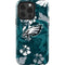 NFL Philadelphia Eagles Tropical Print iPhone 15 Pro Impact Case