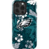 NFL Philadelphia Eagles Tropical Print iPhone 15 Pro Impact Case