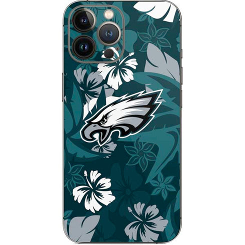 NFL Philadelphia Eagles Tropical Print iPhone 15 Pro Max Skin