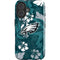NFL Philadelphia Eagles Tropical Print iPhone 16 Impact Case