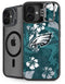 NFL Philadelphia Eagles Tropical Print iPhone 16 Kickstand Case