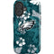 NFL Philadelphia Eagles Tropical Print iPhone 16 Magsafe Impact Case