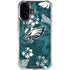 NFL Philadelphia Eagles Tropical Print iPhone 16 Plus Clear Case