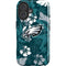 NFL Philadelphia Eagles Tropical Print iPhone 16 Plus Magsafe Impact Case