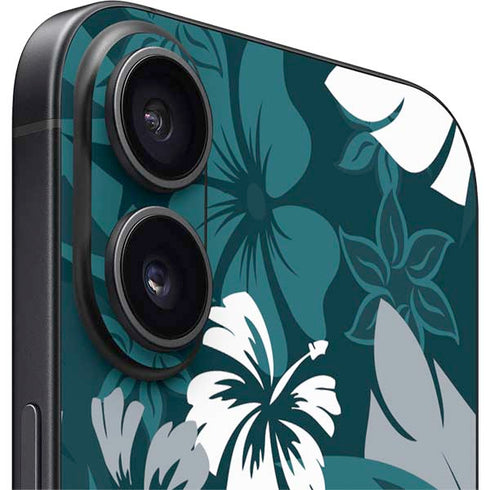 NFL Philadelphia Eagles Tropical Print iPhone 16 Plus Skin