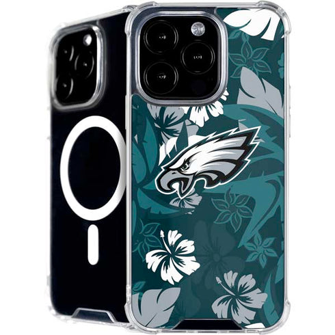 NFL Philadelphia Eagles Tropical Print iPhone 16 Pro Max MagSafe Case
