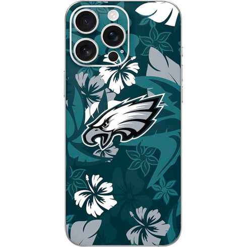 NFL Philadelphia Eagles Tropical Print iPhone 16 Pro Max Skin