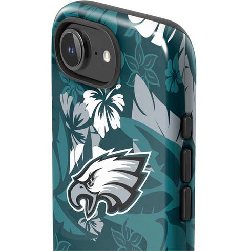 NFL Philadelphia Eagles Tropical Print iPhone 16e Impact Case