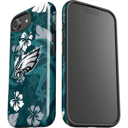 NFL Philadelphia Eagles Tropical Print iPhone 16e Impact Case