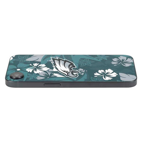 NFL Philadelphia Eagles Tropical Print iPhone 16e Skin