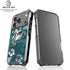 NFL Philadelphia Eagles Tropical Print iPhone 18 Pro Clear Case