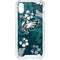 NFL Philadelphia Eagles Tropical Print iPhone XS Clear Case