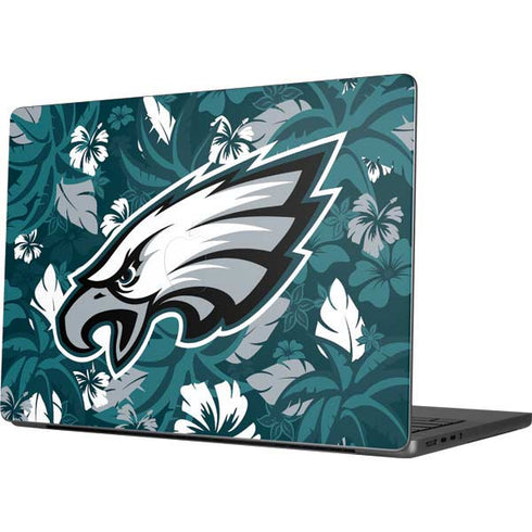 NFL Philadelphia Eagles Tropical Print Apple MacBook Pro 14-inch Skin