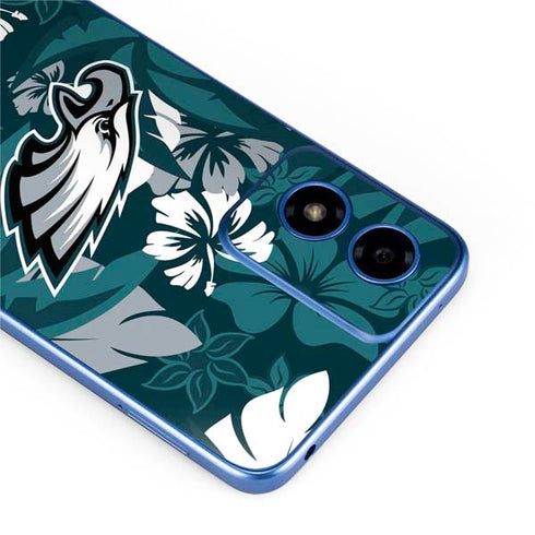 NFL Philadelphia Eagles Tropical Print Moto G Play 4G (2024) Skin