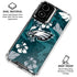 NFL Philadelphia Eagles Tropical Print Moto G Power 5G (2024) Clear Case