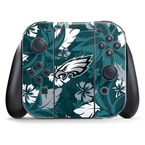 NFL Philadelphia Eagles Tropical Print Nintendo Skins