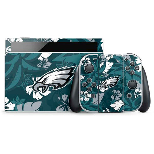 NFL Philadelphia Eagles Tropical Print Nintendo Skins