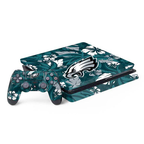 NFL Philadelphia Eagles Tropical Print PlayStation PS4 Skins