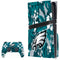 NFL Philadelphia Eagles Tropical Print PS5 Pro Disk Bundle Skin