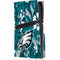 NFL Philadelphia Eagles Tropical Print PS5 Pro Disk Console Skin