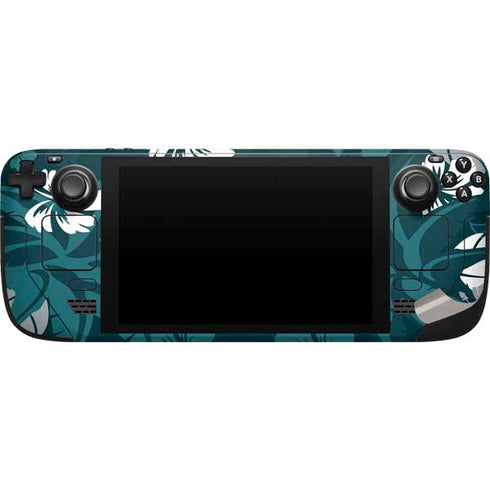 NFL Philadelphia Eagles Tropical Print Steam Deck Handheld Gaming Computer Skin