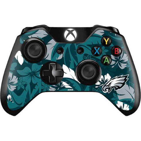 NFL Philadelphia Eagles Tropical Print Xbox One Skins