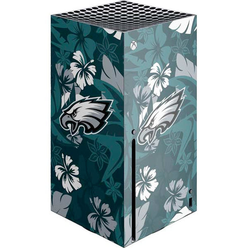 NFL Philadelphia Eagles Tropical Print Xbox Series X Skins