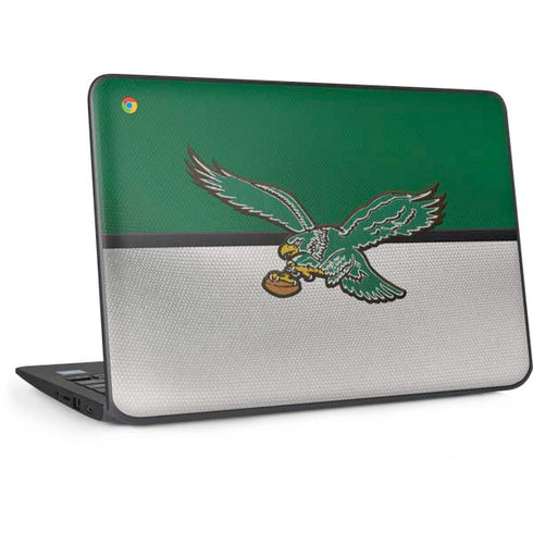 NFL Philadelphia Eagles Vintage HP Chromebook Skin