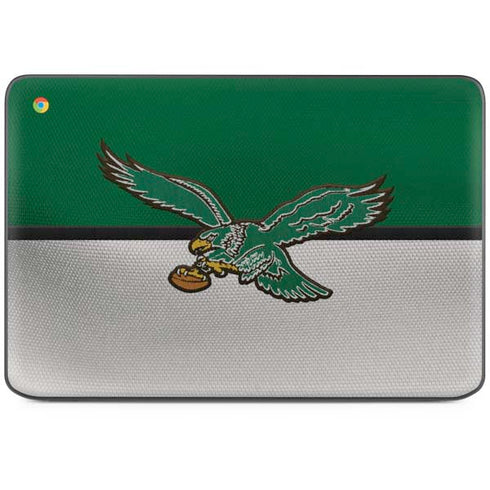 NFL Philadelphia Eagles Vintage HP Chromebook Skin