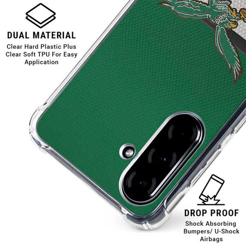 NFL Philadelphia Eagles Vintage Galaxy A36 5G Clear Case
