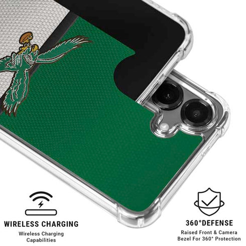 NFL Philadelphia Eagles Vintage Galaxy S26 Clear Case