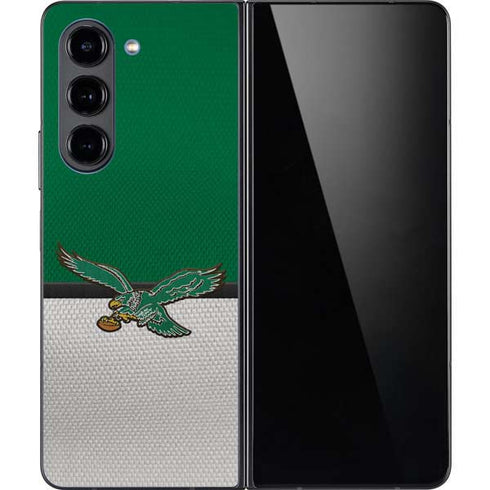 NFL Philadelphia Eagles Vintage Galaxy Z Fold5 5G Skin