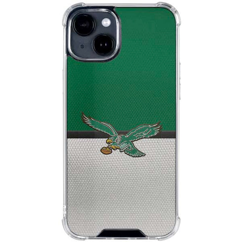 NFL Philadelphia Eagles Vintage iPhone 15 Clear Case