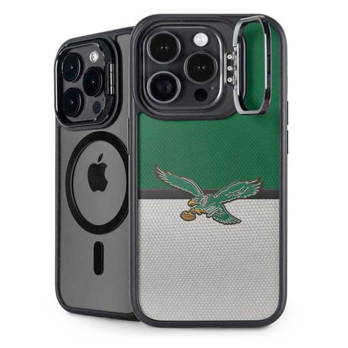 NFL Philadelphia Eagles Vintage iPhone 15 Pro Max Kickstand Case